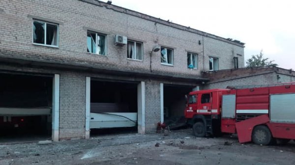 Россияне атаковали подразделение пожарной охраны на Херсонщине, ранены пожарные