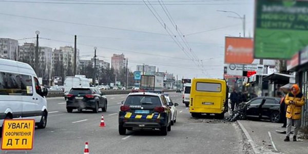 Fatal accident with several cars in Kiev: capital police reported details (photo)