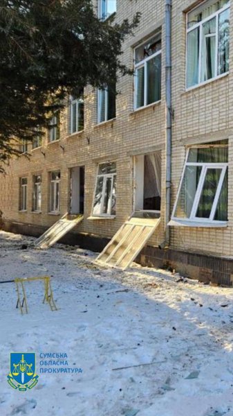 Shelling of Sumy region on the night of January 13: The Office of the Prosecutor General showed the scale of destruction (photo)