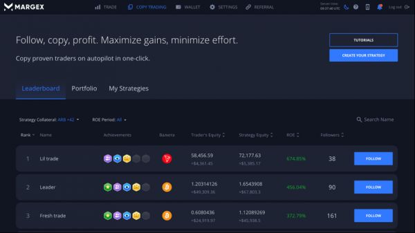 Margex: The best cryptocurrency exchange for beginners and professionals 