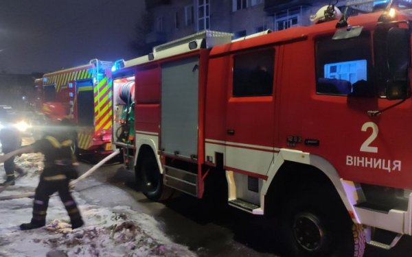 A geriatric boarding house caught fire in Lviv, there is a victim