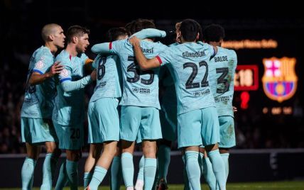 
"Барселона" обыграла клуб из третьего дивизиона и вышла в четвертьфинал Кубка Испании (видео)
