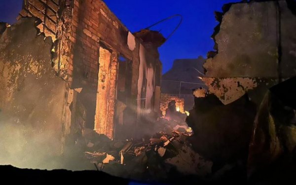 Occupation forces continue to destroy populated areas of the Donetsk region
