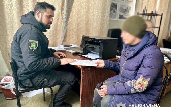 Law enforcement officers suspect a resident of the Kharkiv region of collaborating with the occupiers