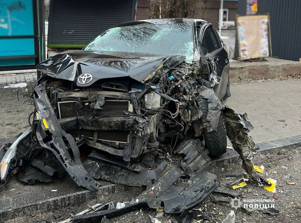 Deadly accident with several cars in Kiev: metropolitan police reported details (photo)