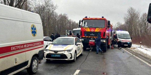  Road accident with victims in the Lviv region on January 13: the National Police reported details of the incident (photo)