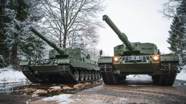 Первые два из 14 обещанных Leopard 2 от Дании и Нидерландов уже готовы для отправки в Украину.