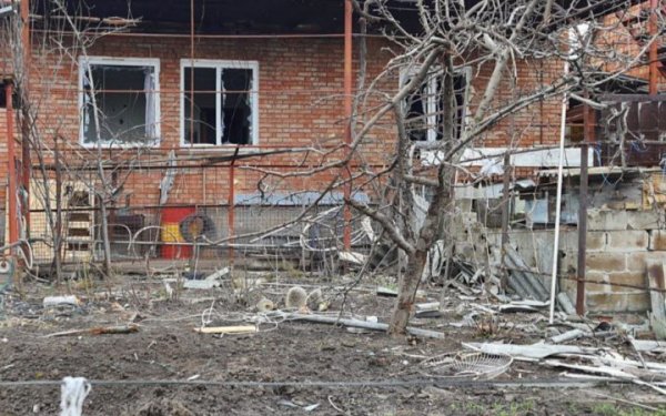 The Russians again hit Nikopol with artillery, there is destruction