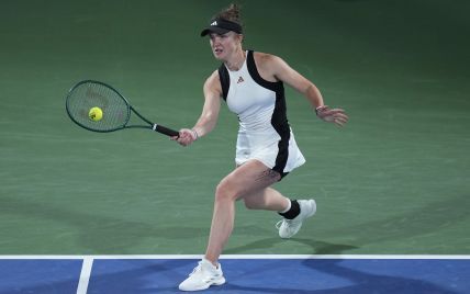  Svitolina won a landslide victory and advanced to the third round of the tournament in Dubai 