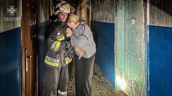 In the Odessa region, rescuers evacuated 20 people and saved the child