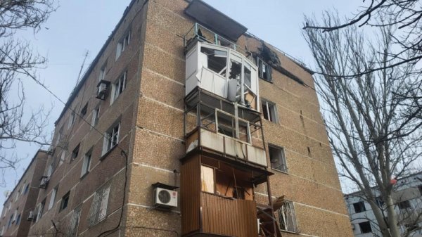 The Internet showed what the center of Kurakhovo looks like after the air bomb was dropped by Russian troops: damaged at least 15 high-rise buildings
