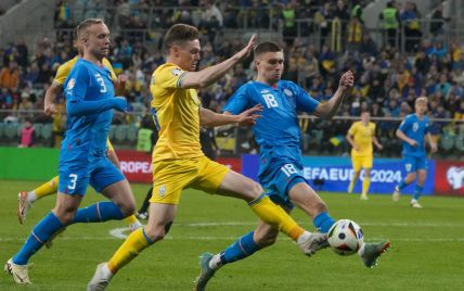  The Ukrainian national team won a strong-willed victory over Iceland and won a ticket to Euro 2024 (video) 