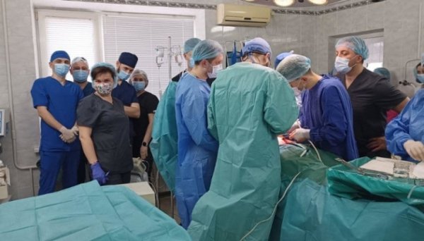 In Kamenets -Podolsk performed a heart transplant for the first time