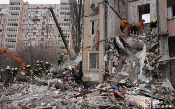 Heating has been returned to houses in Odessa that were damaged by a night attack