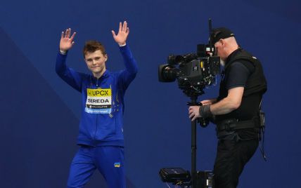  18- year-old Ukrainian was recognized as the best diver in Europe 