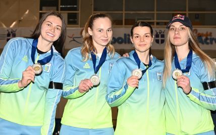Ukrainian saber fencers won team silver at the World Cup in Athens