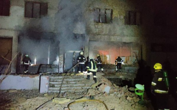 In Kharkov, ballistics hit near a medical facility