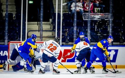 The Ukrainian national hockey team won a second consecutive victory at the 2024 World Championship (video)