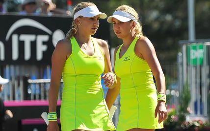  They beat the seeding leaders: the Kichenok sisters reached the final of the doubles tournament in Charleston 