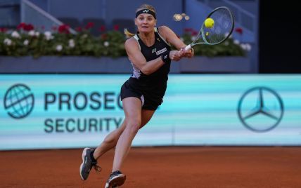  Yastremskaya lost to the third racket of the world and ended her performance at the tournament in Madrid (video) 