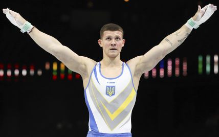 The Ukrainian gymnast won gold for the second time in a day at the 2024 European Championships 