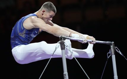  The Ukrainian team won gold in the team all-around at the 2024 Artistic Gymnastics Championships 