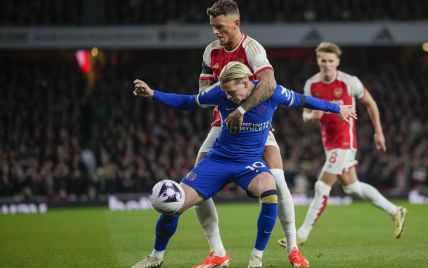  Ukrainian derby in the Premier League: Arsenal with the participation of Zinchenko destroyed Chelsea with Mudryk (video) 