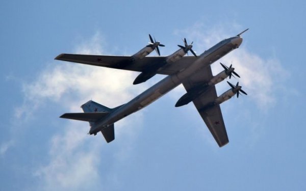 The Air Force reported the activity of enemy strategic aviation