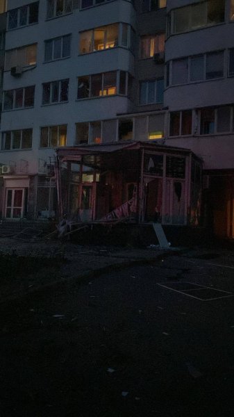 In Belgorod announced a night attack, the Russians publish footage of the consequences of attacks on the city