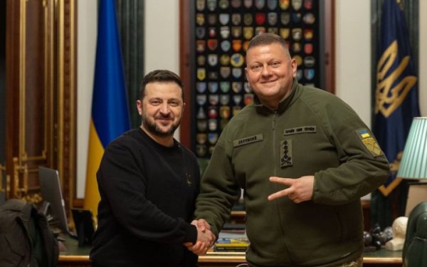 Zelensky dismissed Zaluzhny from military service