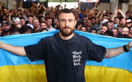  Against the backdrop of the Ukrainian flag: Lomachenko held an open training session before the fight with Kambosos (video) 
