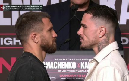  Lasted more than three minutes: Lomachenko and Kambosos had a battle of views (video) 
