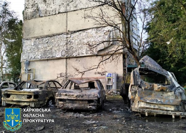 Kharkiv regional prosecutor's office showed the consequences of the morning shelling of Chuguev (PHOTO)