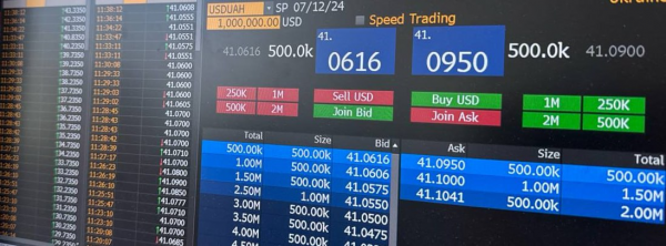 The dollar on the interbank market rises to 41.09 UAH/$ due to low demand for currency