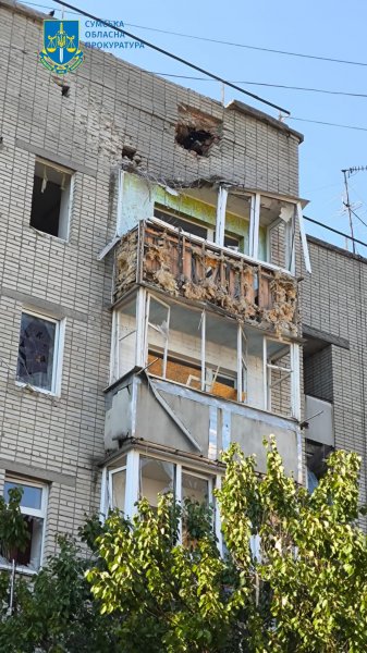 Russians shelled residential areas of Belopolye in the Sumy region, there are victims 