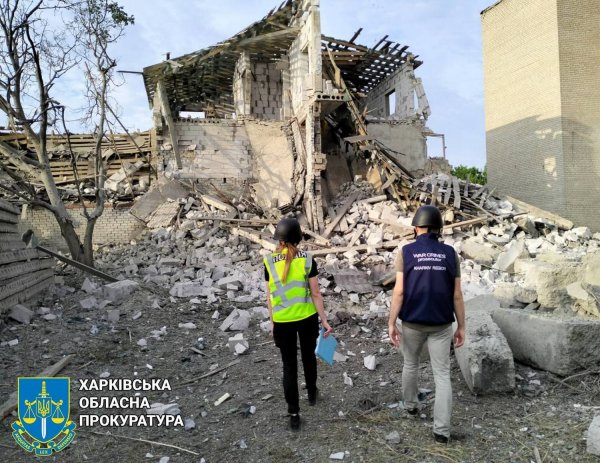 The Kharkov regional prosecutor's office showed the consequences of the morning shelling of Chuguev (PHOTO)