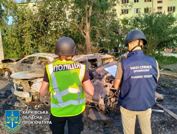 The Kharkov regional prosecutor's office showed the consequences of the morning shelling of Chuguev (PHOTO)