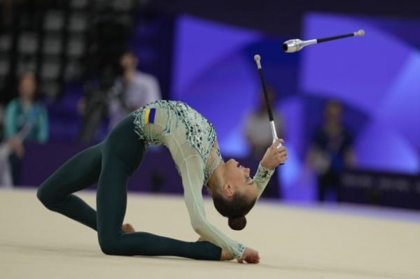  16-year-old Ukrainian performs in the all-around final in rhythmic gymnastics at the 2024 Olympics: result 