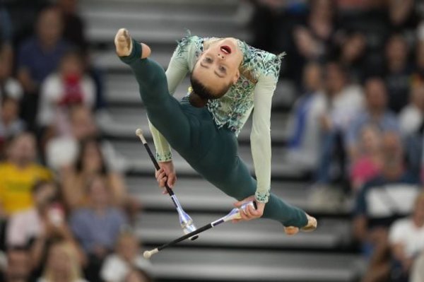  16-year-old Ukrainian performs in the all-around final in rhythmic gymnastics at the 2024 Olympic Games: result 