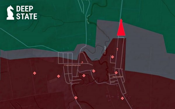 Defense forces stop occupiers' attempt to break through near Urozhaynoye - Deep State (MAP)