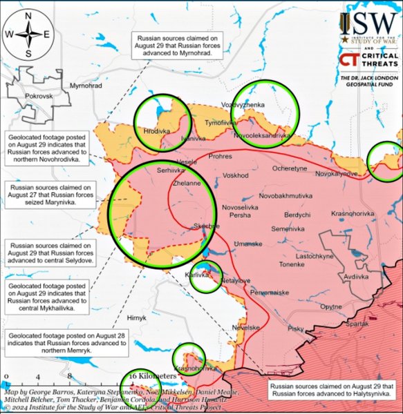 Putin's army changed tactics to intensify offensive on Pokrovsk - ISW (MAP)