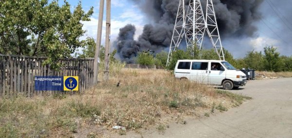 Andryushchenko reported on the consequences of the fire at the military base of the occupiers in Mariupol on August 4