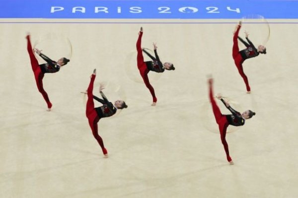  Ukraine competed in the group all-around final in rhythmic gymnastics at the 2024 Olympics: result 