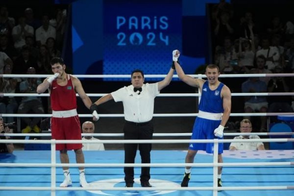  Third gold medal for Ukraine: Spectacular photos of Khyzhnyak's triumphant fight in the 2024 Olympics final 