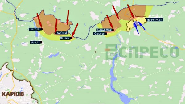 The National Guard explained what allows for an effective counterattack against the occupiers in Kharkiv region (MAP)