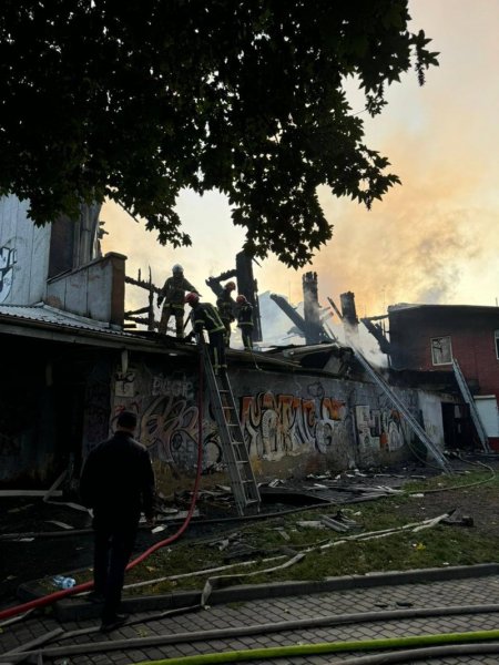 The Kolokol movie theater burned down