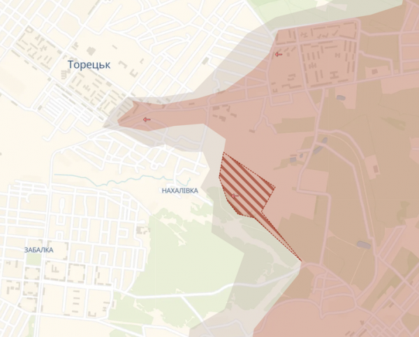 Deep State: Russia has advanced in Toretsk and about six settlements 