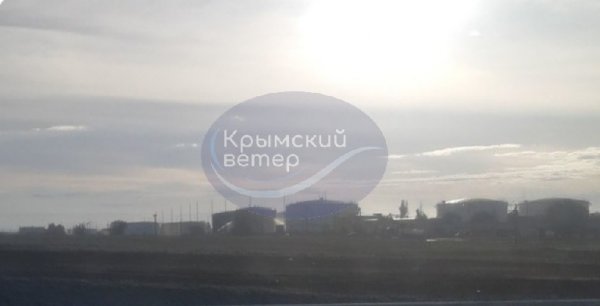 New photos of the oil depot in Feodosia, which burned for almost a week, have been published online