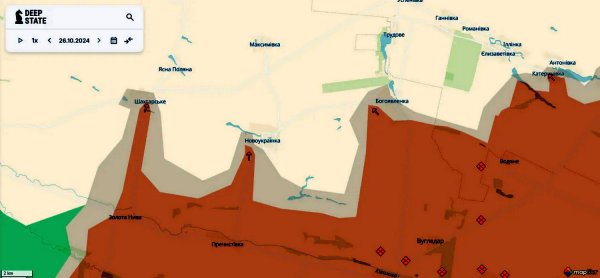 Occupiers advance in Zaporizhia, Luhansk and Donetsk regions DeepState (MAP)