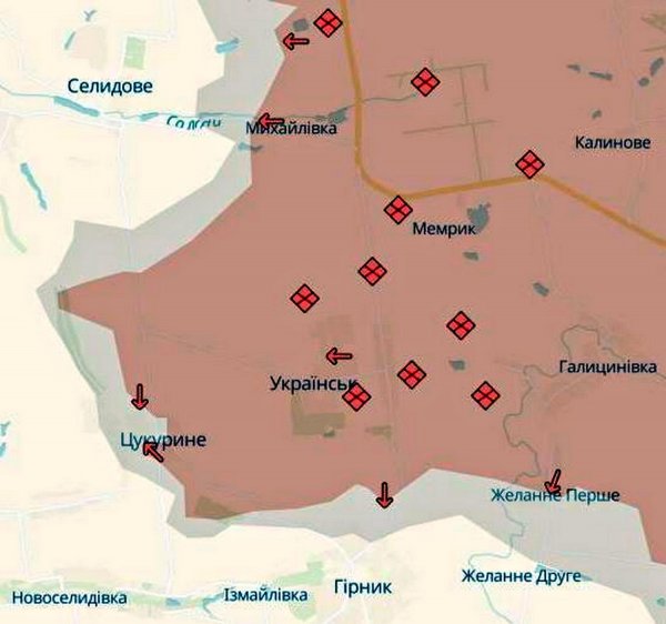 Putin's army broke through the defense of the Ukrainian Armed Forces in the Kurakhovo direction - DeepState (MAP)